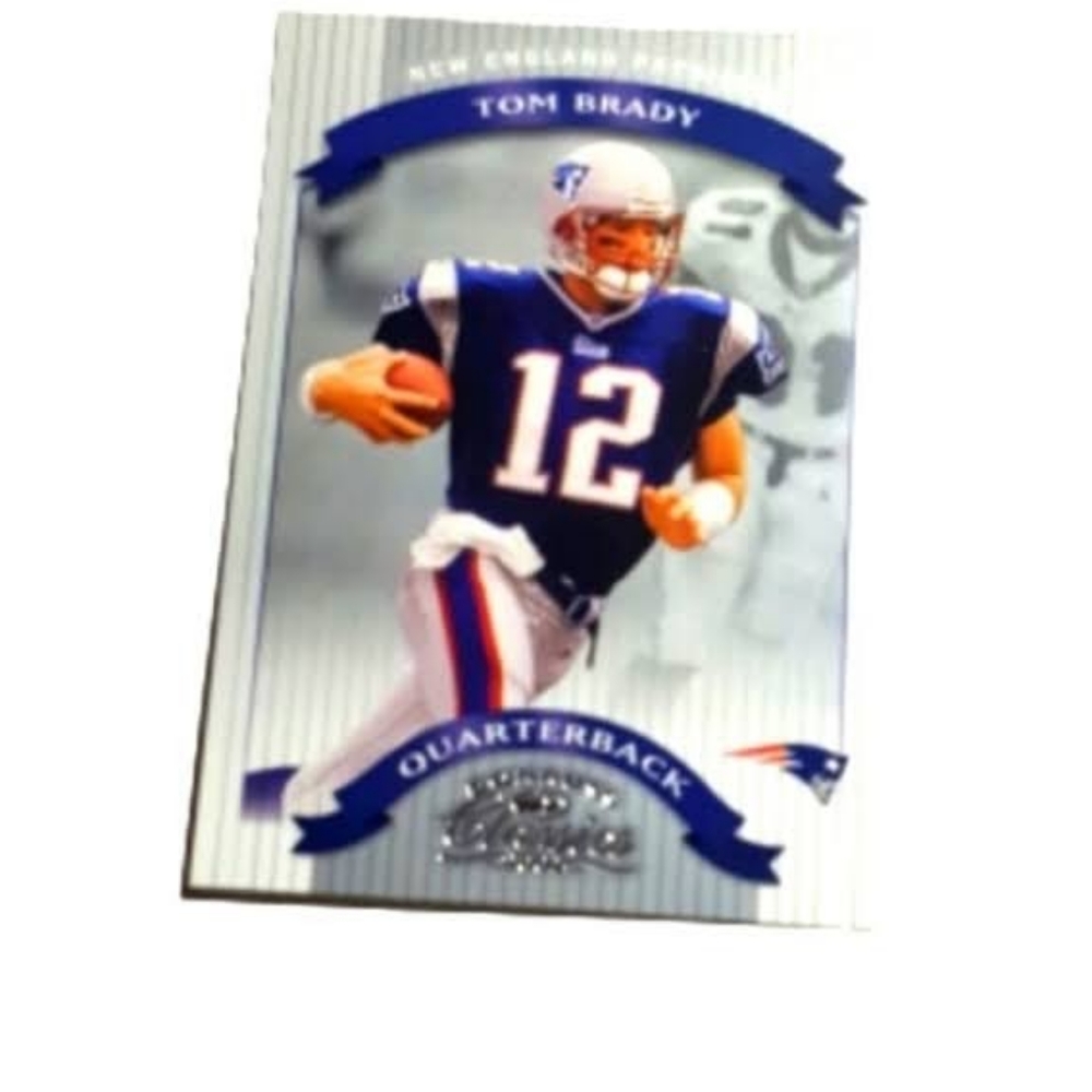 2002 Donruss Tom Brady NFL Trading Card #75